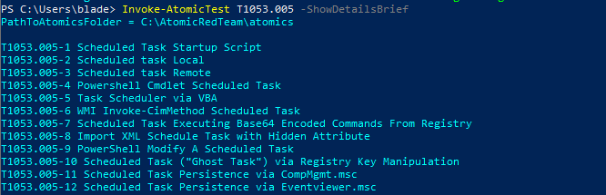 T1053.1 Scheduled Task Test Results